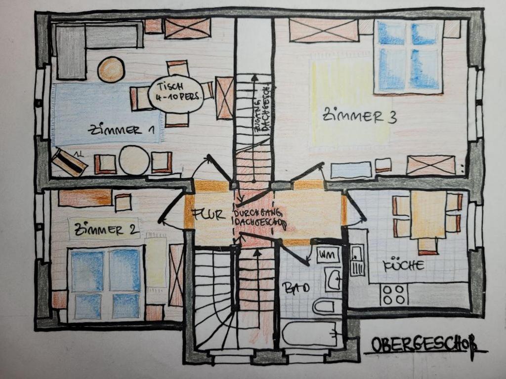 Haus Schmeile มัคเดอบวร์ก ภายนอก รูปภาพ
